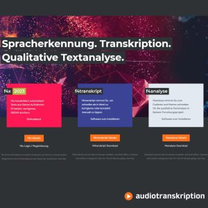 Meine Referenzen audiotranskription